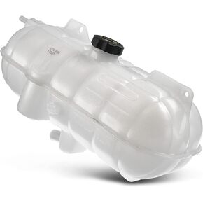 A-Premium Engine Heavy Duty Pressurized Coolant Recovery Reservoir [with Cap] Compatible with Freightliner Century Class 2001-2007 Columbia 2001-2007, Replace# 05-23045-000, 05-23045-001
