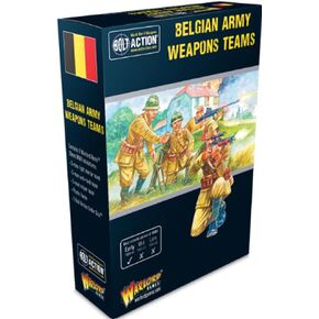 Warlord Games Bolt Action: Belgian Army Weapons Teams