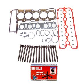DNJ HGB813 Cylinder Head Gasket Set with Head Bolt Kit for 2005-2014 Volkswagen Jetta 2.5L 2480cc 151cid L5 DOHC