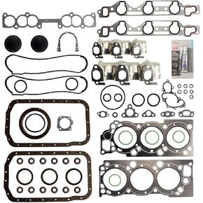 Gasket Kits, Engine Cylinder Head Gasket Set for 1988-1995 Pickup, 1988-1995 4Runner 3.0L, 1993-1994 T100 Automotive Replacement Head Gasket Sets HS9728PT-1, CS9728