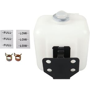 Overflow Coolant Bottle Replacement for Kubota with Bracket Coolant Reservoir