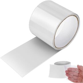 Invisible Tent Repair Tape, Heavy Duty Tape Patch for PVC Coated Awning, Gazebo, Canvas, Nylon, UV Resistant Air Bed Paddling Pool Puncture Repair Kit