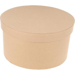 STOBOK Box Oval Carton Sweet Paper Container Infant Biscuit Case Chocolate Candies Candy Wedding Favors Container Bridesmaid Packing Supplies X2 Cardboard Kraft Paper