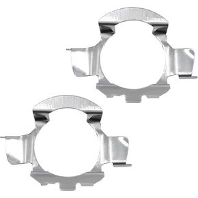4 PCS H7 LED Headlight Bulb Adapter, H7 LED Vehicle Metal Bulb Base Holder, Automobile LED Headlight Retainer Compatible with X5/ A3/ A4L/ A6L/ E-Class, Car Accessories