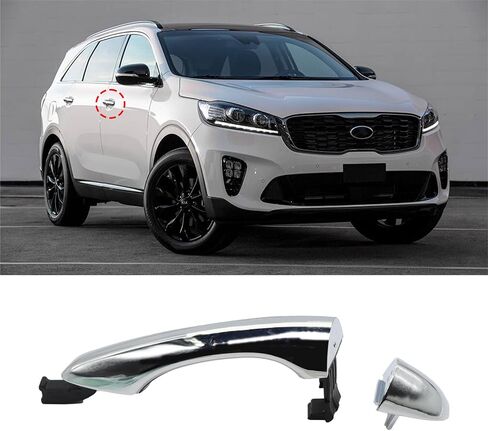 83662-C5010 Rear Right/Left Door Handle Compatible with 2016-2020 Sorento 83662-C5010 (Left) in Saudi Arabia