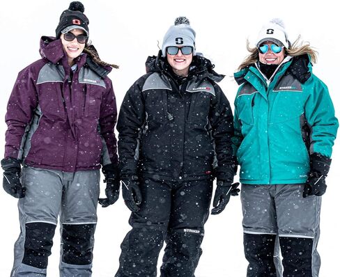 مريلة لصيد الأسماك على الجليد من Striker متينة قابلة للتنفس ومقاومة للماء في الهواء الطلق مع تقنية التعويم Sureflote (2020) in Kuwait