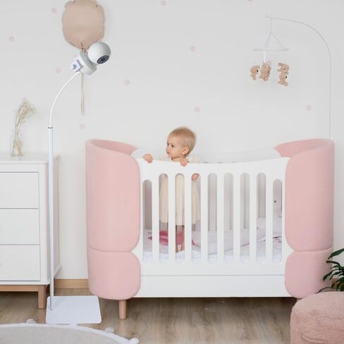 GUCHO Baby Monitor Mount Floor Stand Holder Compatible with Infant Optics DXR-8 Pro,Nanit Pro,UKSUP,Vtech,VAVA,Owlet Cam 1 Baby Monitor, Adjustable Universal Baby Monitor Mount in Saudi Arabia