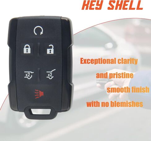 M3N-32337100 Key Fob Shell Case Compatible with Silverado 1500 Silverado 2500 Silverado 3500 Colorado Tahoe Canyon Sierra Sierra 1500 Yukon in Saudi Arabia