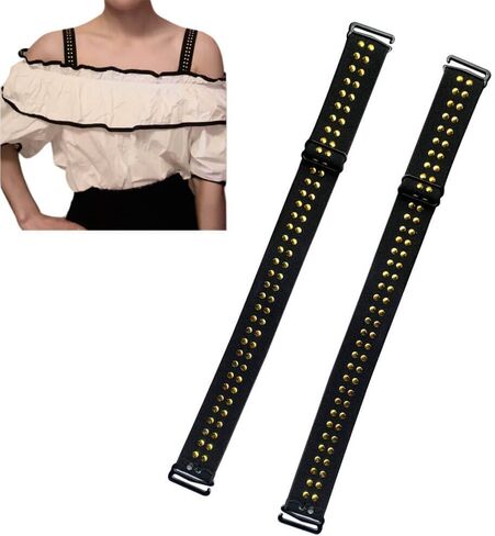 أشرطة حمالة الصدر المزخرفة، استبدال أشرطة حمالة الصدر العريضة باللون الفضي اللامع، أشرطة الملابس الداخلية لفستان الحفلات in Kuwait