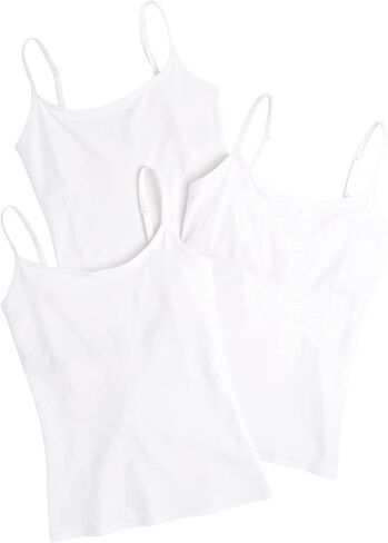 Pact Women's Everyday Shelf Bra Camisole 3-Pack in Saudi Arabia