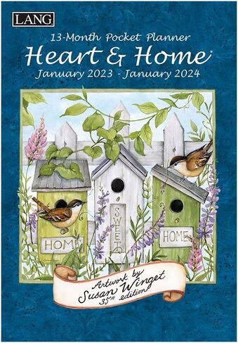 Lang, Heart and Home 2025 Monthly Pocket Planner by Susan Winget in Saudi Arabia
