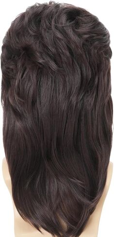 Mullet Wig 80s Men Wig,Punk Rocker Hair Party Daily Halloween Costumes Long Wigs in Saudi Arabia