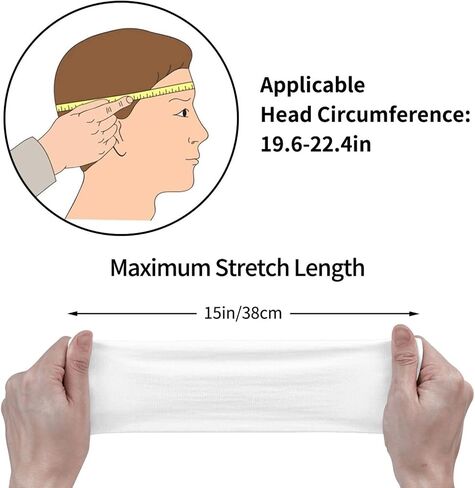 Custom Sweatbands for Men Women Running Headband Design Your Name Logo Image Sports Sweatband Sweat Wicking Bands Elastic Headbands for Exercise Workout in Saudi Arabia