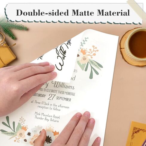 Yizhet 30 Sheets White Cardstock 8.5 x 11 Printer Paper, Thick Cardstock 92lb/250gsm Card Stock Printer Paper, Double Sided Cardstock Paper for Office Printing, Invitations, Crafting, DIY Cards in Saudi Arabia