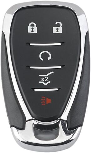 Key Fob Cover Shell Case Replacement 5 Buttons Key Fob Remote Control Shell Case - Compatible for Chevrolet Equinox 2018-2021 for Chevrolet Blazer 2019-2020 - Replace Part M3N-40821302 HYQ4AA in Saudi Arabia