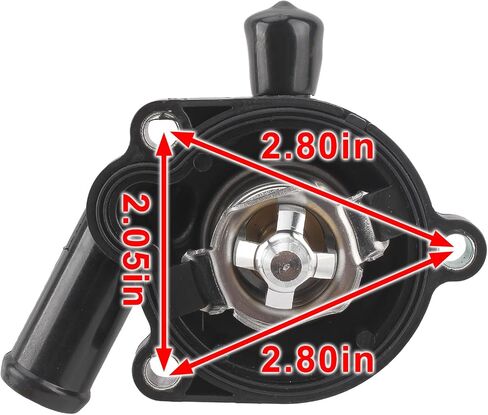 AUTOKAY Engine Coolant Thermostat Housing with Temperature Sensor for Chevy Cruze Limited 2011-2016 55565336 55579010 902-808 Thermostat Housing Assembly Engine Coolant Thermostat Housing Assembly in Saudi Arabia