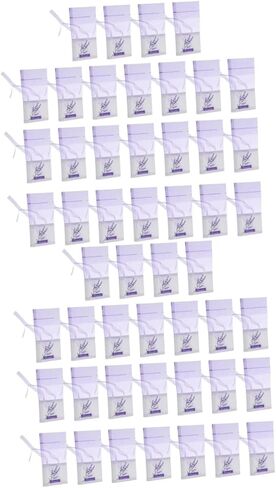 Gatuida 75 Pcs Drawstring Jewelry Bag Closet Sachets Closets Sachet Drawstring Bag Lavender Scent Bags Dried Lavender Buds Bag Bags Empty Sachet Empty Bags Gauze Bags Miss Mesh Lipstick in Kuwait