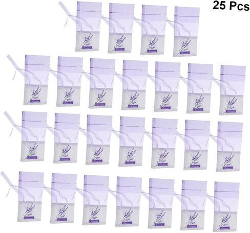 Gatuida 75 Pcs Drawstring Jewelry Bag Closet Sachets Closets Sachet Drawstring Bag Lavender Scent Bags Dried Lavender Buds Bag Bags Empty Sachet Empty Bags Gauze Bags Miss Mesh Lipstick in Kuwait