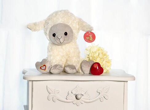 My Baby's Heartbeat Bear Recordable Stuffed Animals 20 sec Heart Voice Recorder for Ultrasounds and Sweet Messages Playback, Perfect Gender Reveal for Moms to Be, Lil Giraffe in Saudi Arabia