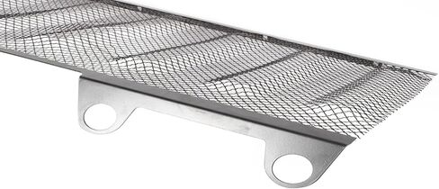 حشوة شبكية متوافقة مع جيب رانجلر JK JKU 2007-2018، حشوات شبكية أمامية معدنية بفتحة شبكية سوداء in Kuwait