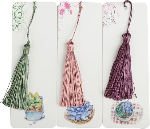 BEL AVENIR 20pcs 5inch Silky Floss Carft Tassel Keychain Tassel with 2.5inch Cord Loop Earring Jewelry Making,Souvenir,DIY Accessory in Saudi Arabia