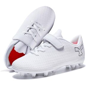 Kids Soccer Shoes Professional Soccer Cleats Girls Soccer Cleats Shoes for Boys Training Firm Ground