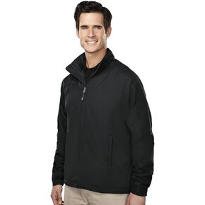 AFC Men's Lightweight 6015 Windproof Jacket with Concealed Hood Performance Coat