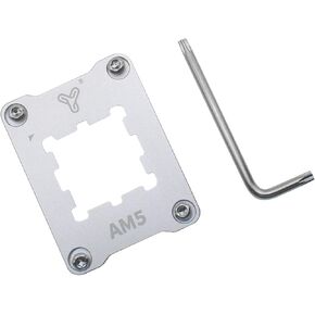 FDXGYH 1 Pcs AM5 CPU Fix Holder Aluminum Alloy Anti-Bending Contact Frame with Screw Screwdriver for AM5 Motherboard Slot, X670, B650 Series Chipset in Kuwait