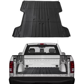MIROZO Bed Mat Compatible with 2004-2024 Nissan Titan,All-Weather Protection TPE Bed Liner Heavy Duty 5.5FT Short Bed Cargo Mat