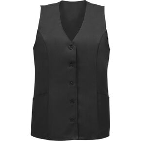 FAME« 2 Pocket Female Tunic Vest ? V93 - Black/LG (WFA81233BKLG)