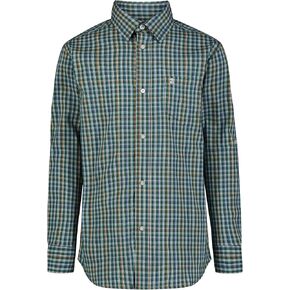IZOD Boys' Long Sleeve Plaid Button-Down Dress Shirt