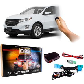 MPC Factory Remote Activated Remote Start for 2010-2017 Chevrolet Equinox - Plugin T-Harness - FlashLink Updater - Premier USA Based Tech Support