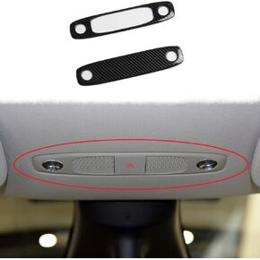 Carbon Fiber Interior Reading Light Cover Trim for Tesla Model 3 2017-2023,Model Y 2020-2023