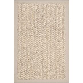 SAFAVIEH Natural Fiber Collection Accent Rug - 2' x 3', Marble, Sisal Design, Easy Care, Ideal for High Traffic Areas in Entryway, Living Room, Bedroom (NF525C)