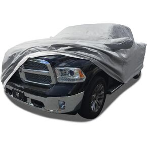 CarsCover Custom Fit 1998-2018 Dodge Ram 1500 2500 3500 Crew Cab 6.5 ft Short Bed Truck Car Cover Heavy Duty All Weatherproof Ultrashield
