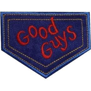 Good Guys Applique Patches, Funny Cute Embroidered Appliqué Patches, Tactical Military Morale Armband Combat Badges Sew On Appliques Fabric Decorative Patch