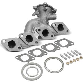 A-Premium Engine Exhaust Manifold Kit W/Gaskets & Studs & Nuts [DOHC 4Cyl 2.4L] Compatible with Nissan Frontier 2002-2004, Xterra 2002-2004, Naturally Aspirated, Replace# 14004F4505