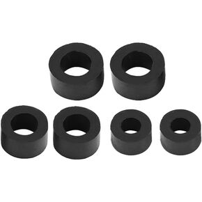 Qiilu Replacement Fuel Line Seal Kit, Fuel Line Seal Sleeve Kit for Ford 7.3L 1999-2003 F81Z9C387BA, F81Z-9C387-BA Black