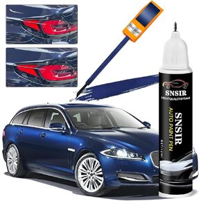 White Touch Up Paint For Cars, Automotive White Car Paint Pen Scratch Repair Two-In-One Touch Up Paint, Premium Car Scratch Remover for Deep Scratches 0.4 fl oz (Pure White)