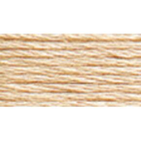 DMC 117-3774 Mouline Stranded Cotton Six Strand Embroidery Floss Thread, Light Desert Sand, 8.7-Yard