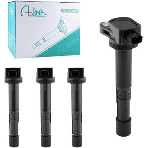 4PCS UF602 Ignition Coil Pack (2.4L L4 Only) For Honda Accord 2008-2012,CR-V 2010-2014,Civic 2012-2015,Crosstour 2012-2015,for Acura ILX 2013-2015,TSX 2009-2014 C1662 30520-R40-007 5C1719