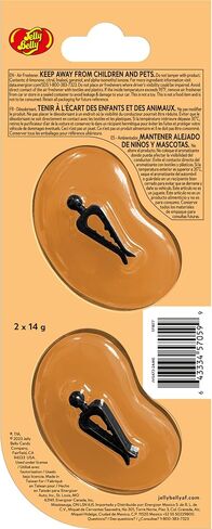 Jelly Belly 15715 3D Gel Mini Vent Air Freshener Duo Pack in Saudi Arabia