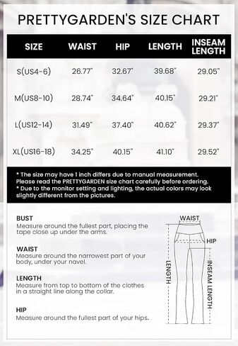 PRETTYGARDEN Women's Summer Yoga Pants High Waisted Sweatpants Casual Striped Bootcut Flare Workout Leggings in Saudi Arabia