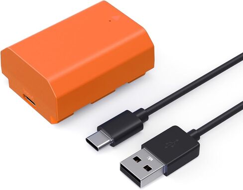 بطارية بديلة للكاميرا SMALLRIG NP-FZ100 بقدرة 2400 مللي أمبير في الساعة لهاتف Sony A7R V وA7 IV وA7S III وUSB-C 2.5H بطارية شحن سريع لكاميرا A7R IV وA7R III وA7 III وA7C وA7C II وA6600 وA6700 وFX3 وZV -E1-4265B in Saudi Arabia