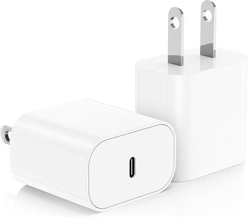 iPhone Fast Charger, Type C Wall Charger Block Plug and 10ft USB C to Lightning Charging Cable Cord Long, Power Adapter Cube Brick Box for Apple iPhone 14 Pro Max/14 Plus/14/13/12 Mini/11/XS Max/XR/X in Saudi Arabia