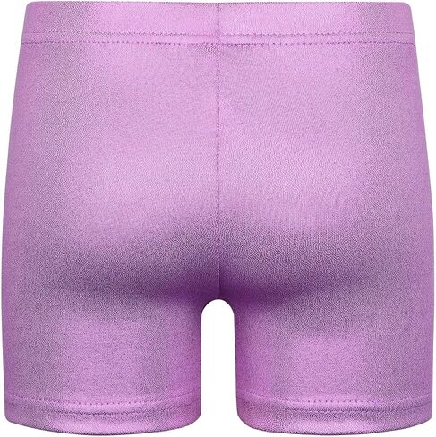 BAOHULU Leotards for Girls Gymnastics Embroidery Glitter Tumbling Dance Shorts Bottom in Saudi Arabia