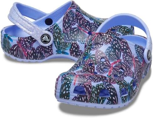 Crocs 210008-6WY-C9 Classic Duke Print Clog T PTw Pink Tweed in Saudi Arabia