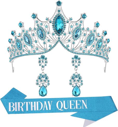 princess tiara，birthday princess gold crown for women，prom queen sash and tiara set， gothic tiaras，belle girl aurora crowns， princess adult woman, black swan in Kuwait