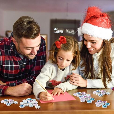 ANGOLIO 60Pcs Winter Blue and Purple Snowflake Mini Erasers for Kids Christmas Bulk Pencil Eraser Snowflake Small Rubber Xmas Winter Party Favors for Reward Prizes Student Children in Saudi Arabia