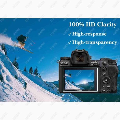 Top + Screen Protector for Nikon Z6 III Z 6III Z6III Z6 III Camera [2+2Pack], 0.3mm 9H Hardness Tempered Glass Cover Anti-Scrach Anti-Fingerprint Anti-Bubble-3 Pack in Saudi Arabia
